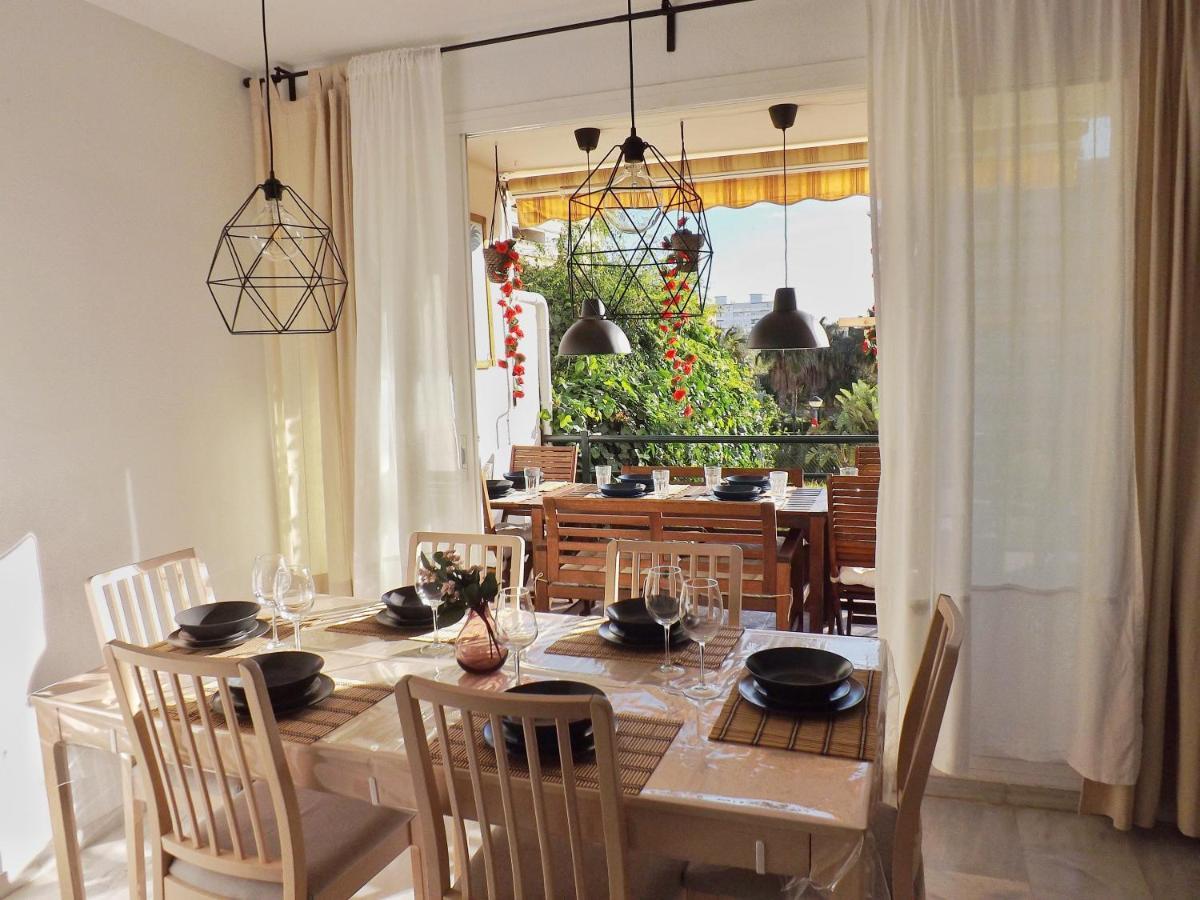 Casa Familiar Para 10 Con Jardin, Bbq, Terraza, Piscina Y Playa Cerca ベナルマデナ エクステリア 写真